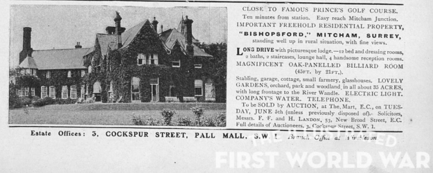 19170905 for sale ad with photo