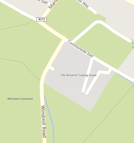 windmill Trading Estate Map