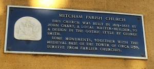 Parish Church Blue Plaque