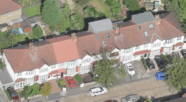 west side after Russell Road